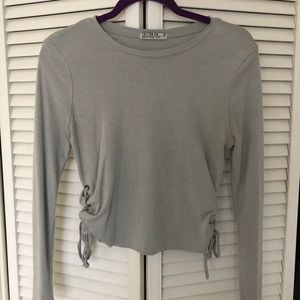 Gray long sleeve